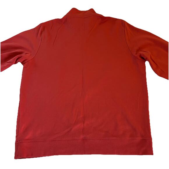 Vineyard Vines Sweatshirt Men’s Jersey 1/4 Zip Pullover Cotton Dark Pink Large - Picture 6 of 12